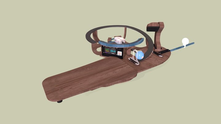 Basic: ball, oval ring, target 3D Model