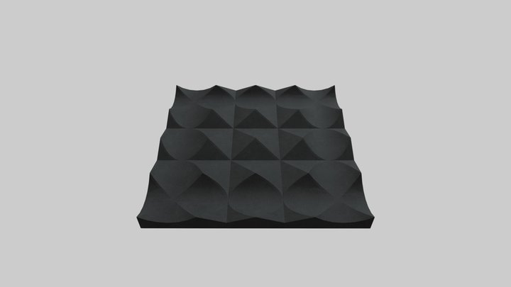 TA-EA-038-2424-200-011-001 Petal_Obsidian 3D Model
