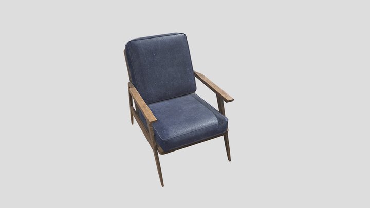 Livingroom Chair 3D Model
