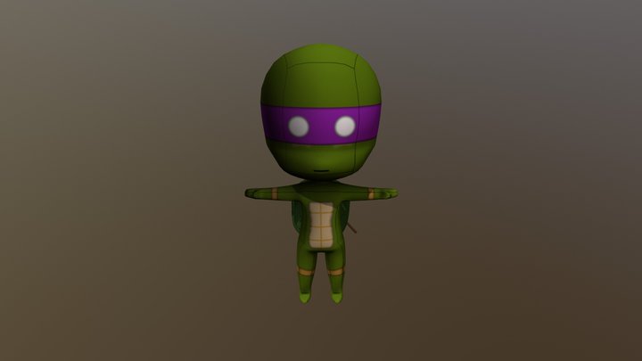 Donatello 3D Model