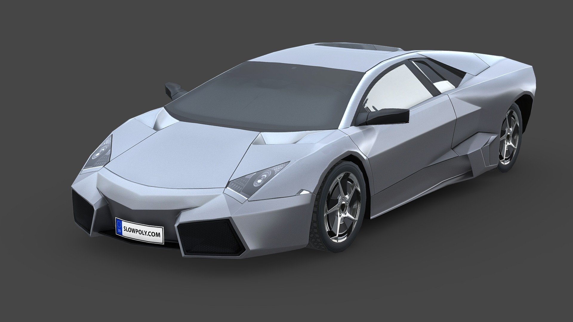 Lamborghini Reventon 2009 - Buy Royalty Free 3D model by slowpoly ...