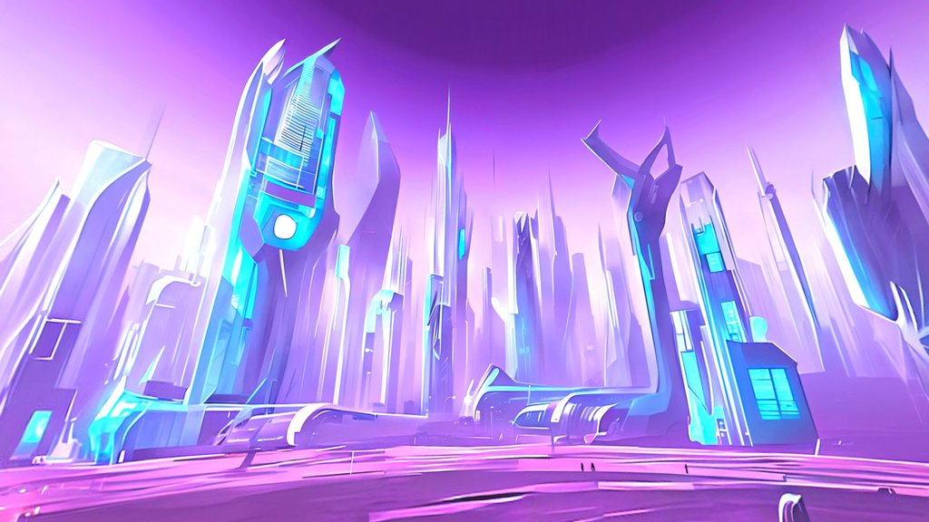 Futuristic City Pano