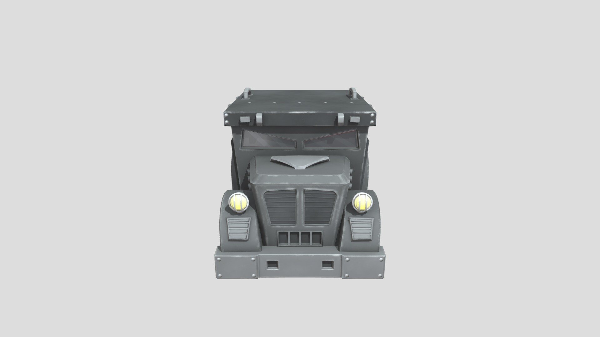 Armored Van Gltf