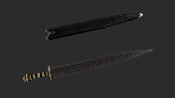 Gladius Game Ready Model 3D Model