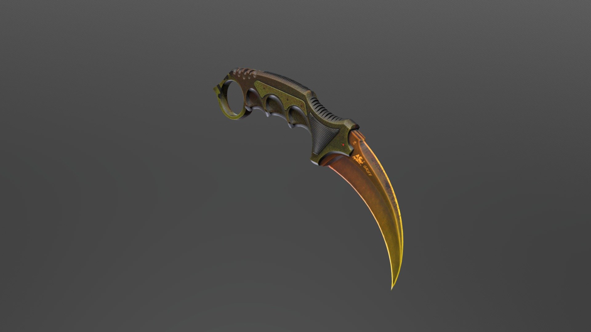 Karambit | Military - 3D model by BeeShoots [3f8f590] - Sketchfab