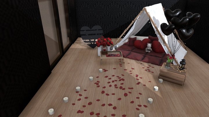 Valentine's Day 3D Model