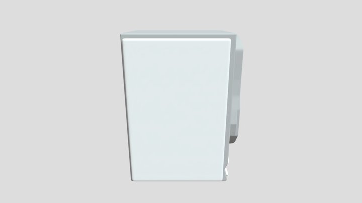 left side speaker 3D Model