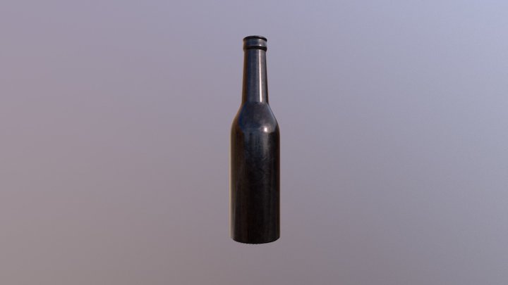 Beer bottle 3D Model