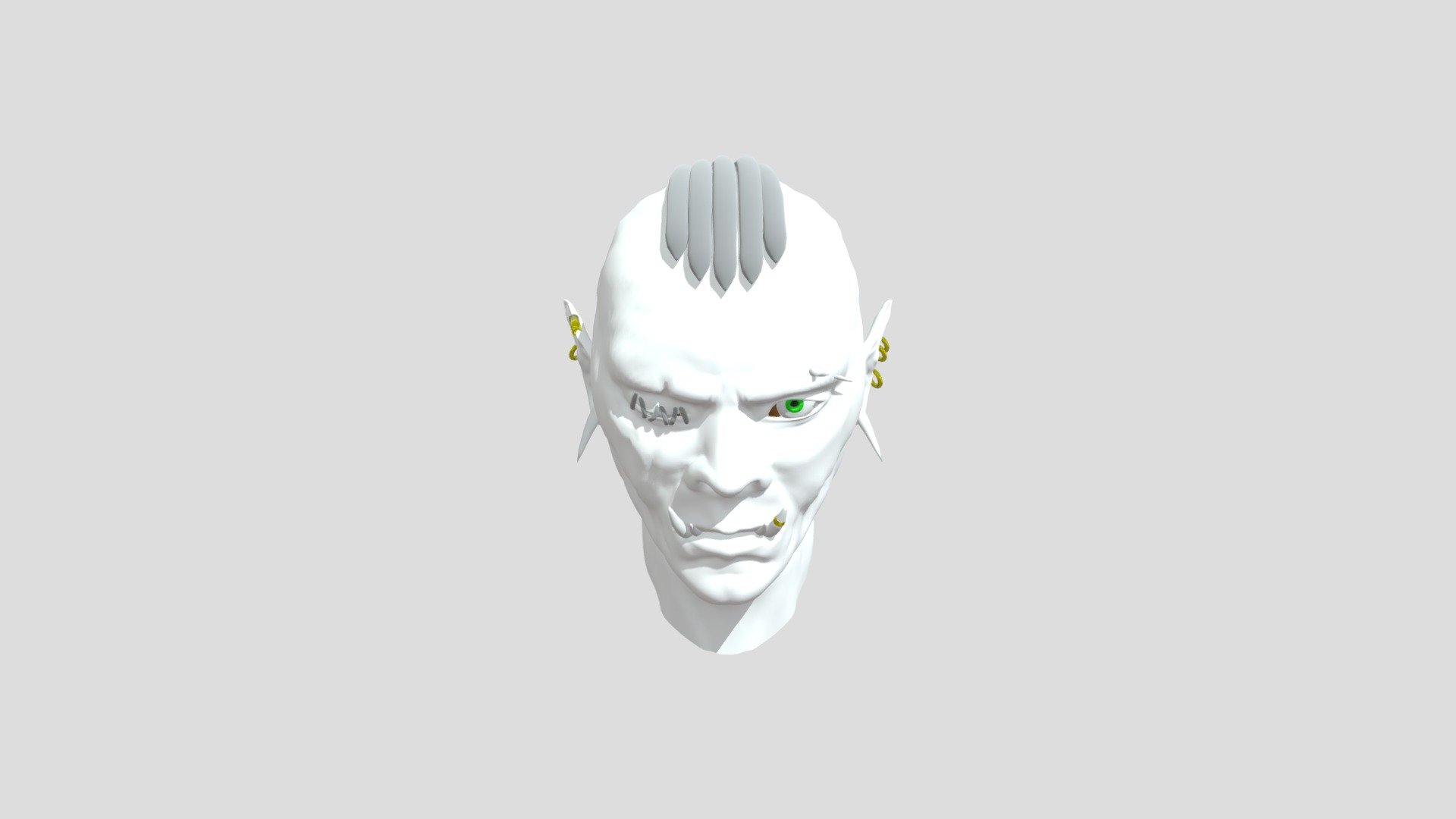 human orc(head)