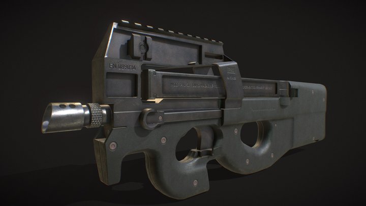 P90 3D Model
