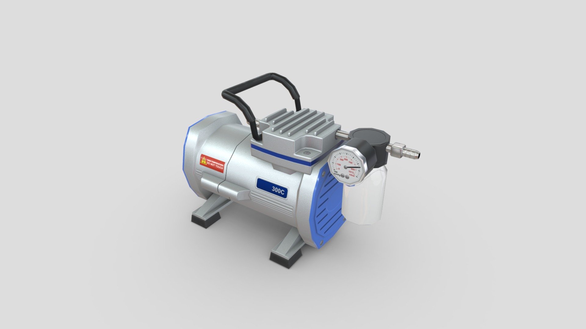 Vacuum Pump Buy Royalty Free 3D model by Alvin Suen (alvinwcsuen) [3f93438] Sketchfab Store