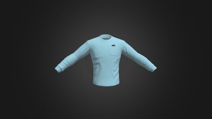 Long-sleeved Shirt 3D Model
