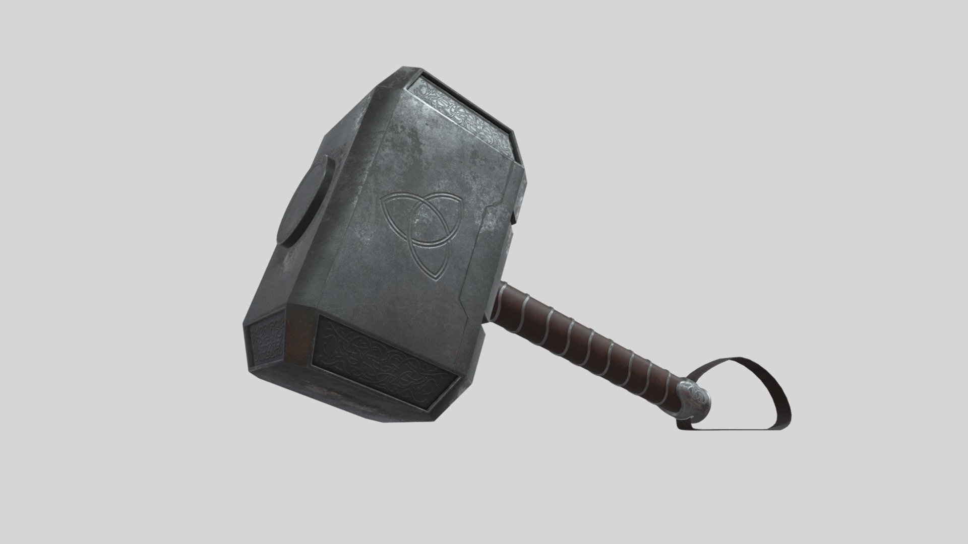 Thor Hammer - 3D model by Agencia Kairós (@sainlucas) [3f94182] - Sketchfab