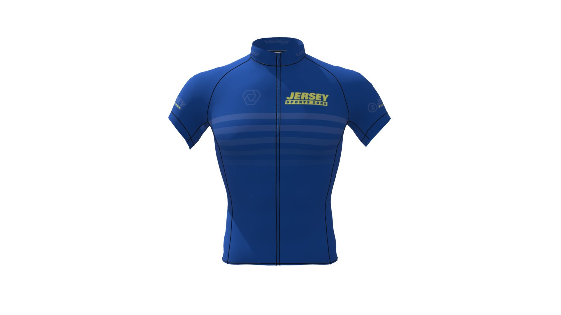 Jersey Sports Zone 2018 jersey - 3D model by Verge Sport (@m.kusaj