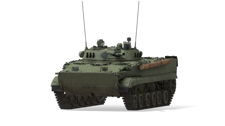 BMP-3 Russian IFV 3D Model