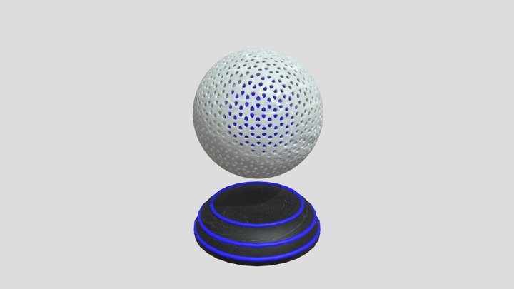 Geo Lamp 3D Model