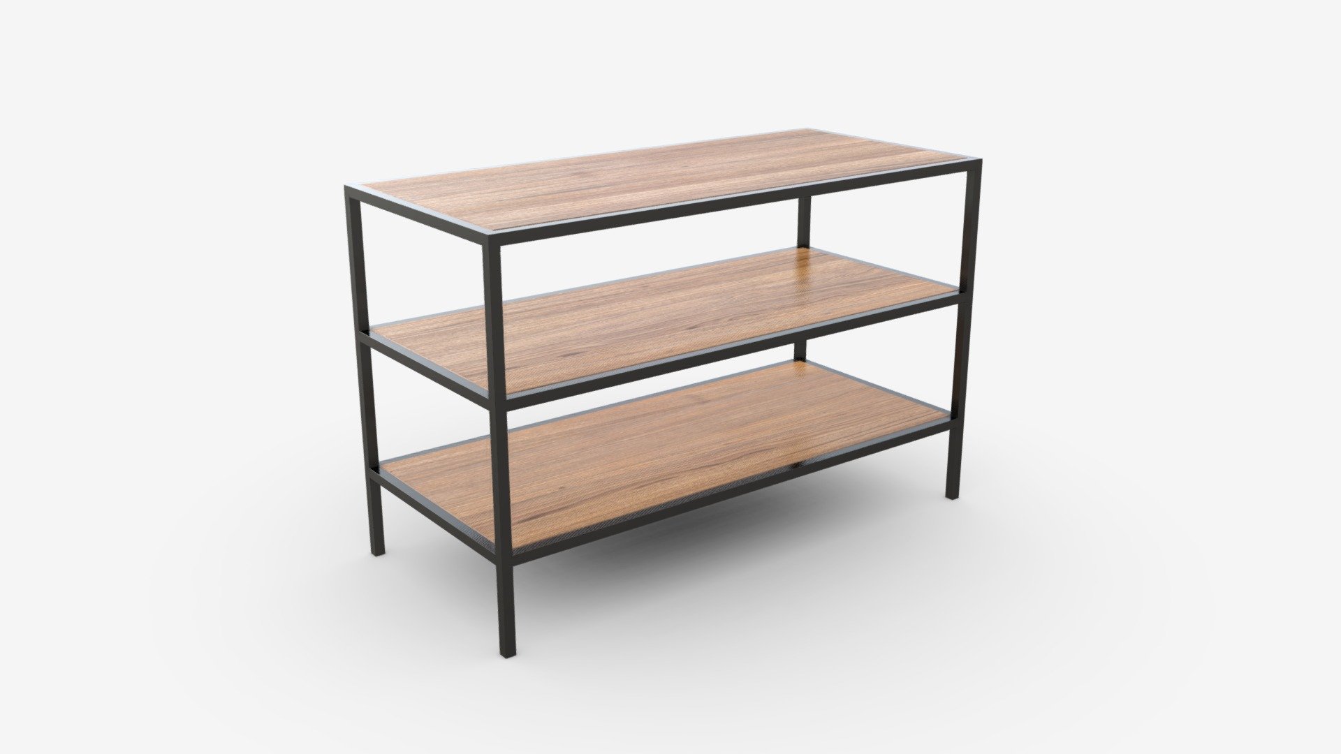 Shoe rack Seaford 02 Buy Royalty Free 3D model by HQ3DMOD
