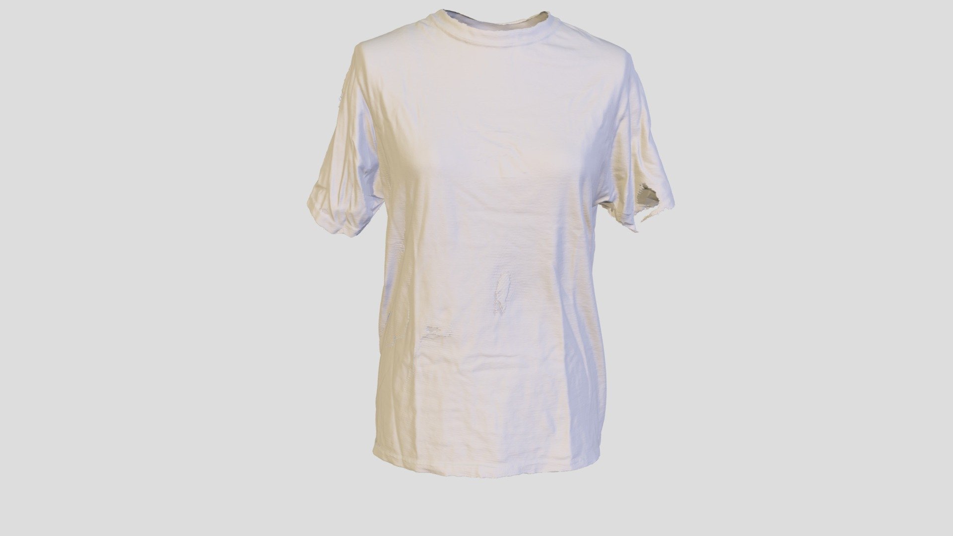 White T Shirt Download Free 3d Model By Hazelmatthews 3f98e64 Sketchfab