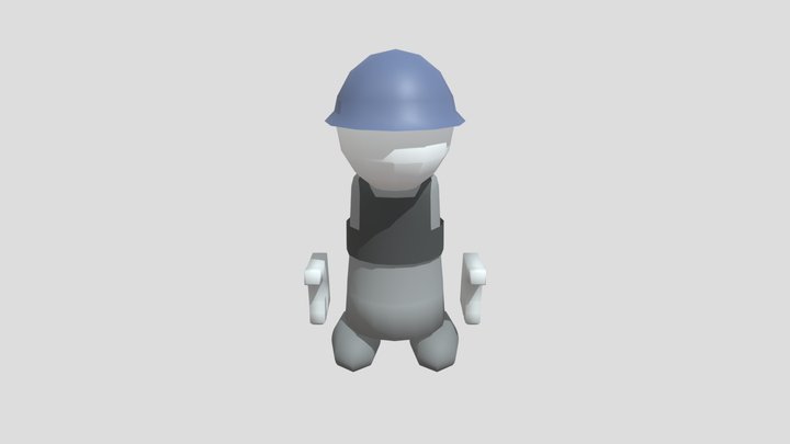 Trooper (Rigged) 3D Model