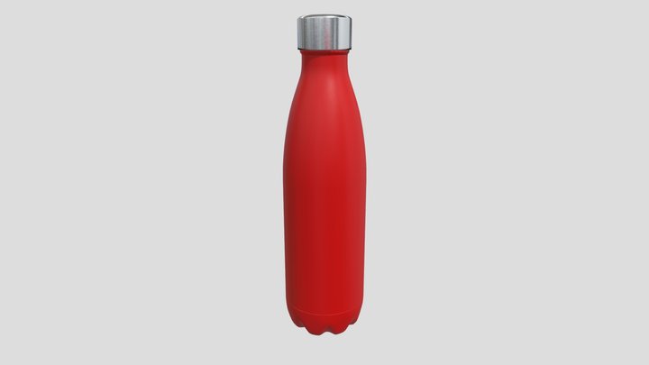 Water Bottle 3D Model