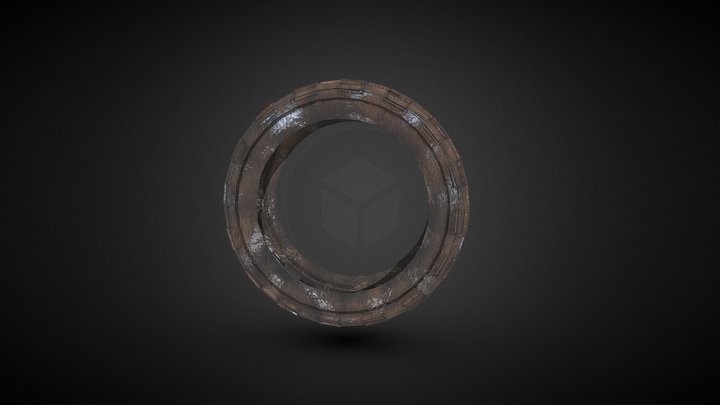 Muddy Tire 4X4 3D Model