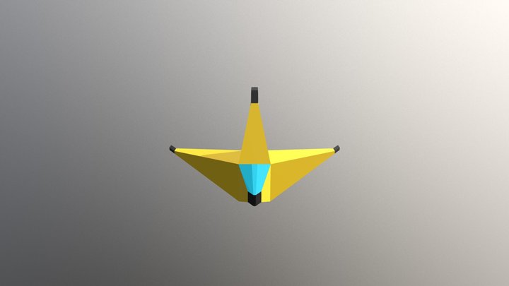 Banana Ship 3D Model