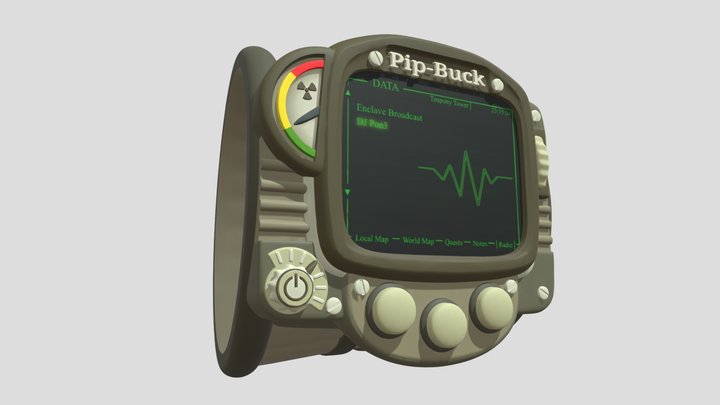 Pipbuck (Fallout: Equestria) 3D Model