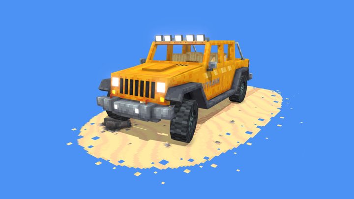 Jeep wrangler (render) 3D Model