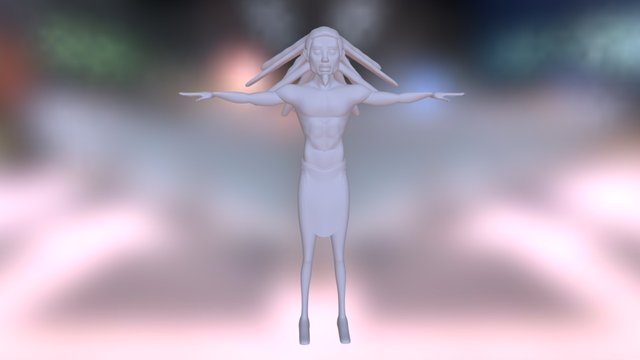 Witchdoctor 3D Model