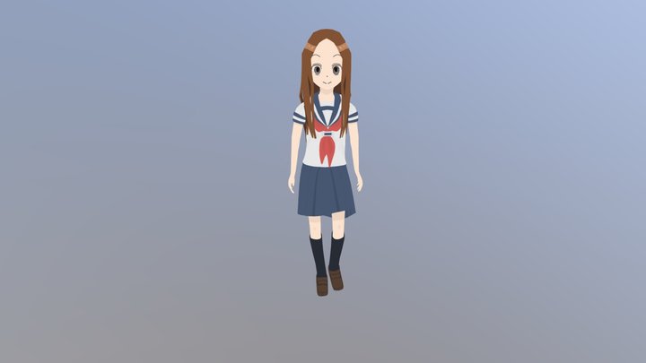 Karakai Jozu no Takagi-san - Takagi-san 3D Model