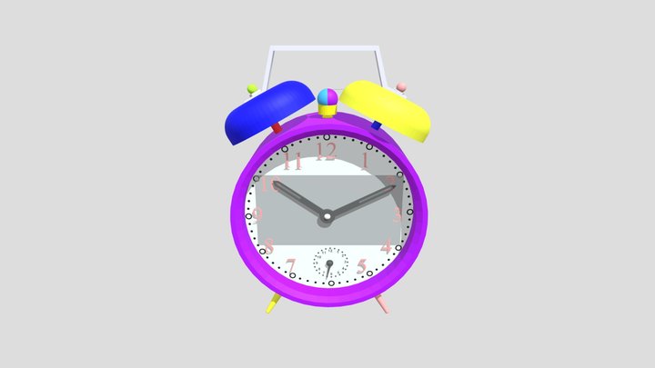 Alarm Clock 3D Model