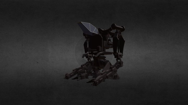 Mecha Unity @Stand 3D Model