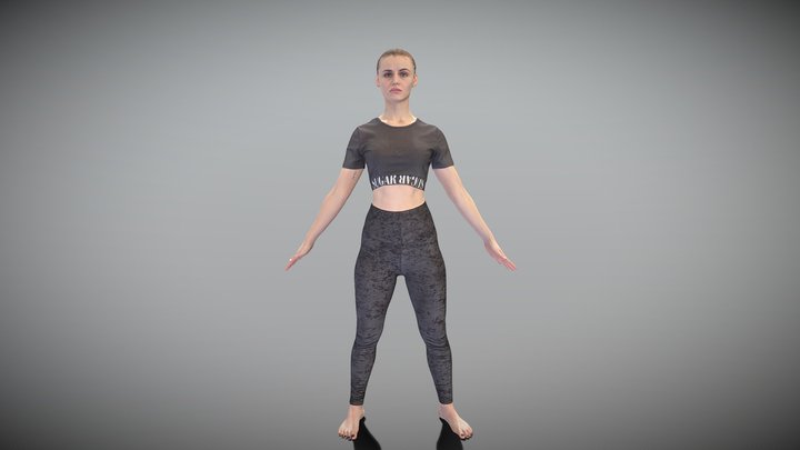 Dark Assassin - Realistic Female Character - Blender Eevee 3D Model by  BlenderAnimeModel3D