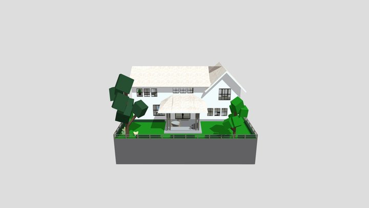 Roblox House 3D Model