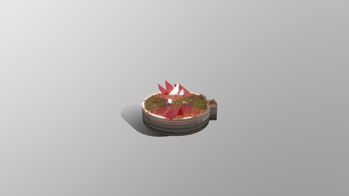 BadPoly+BadTextured: Sky COTL Diorama;