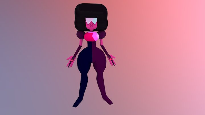 Garnet 3D Model