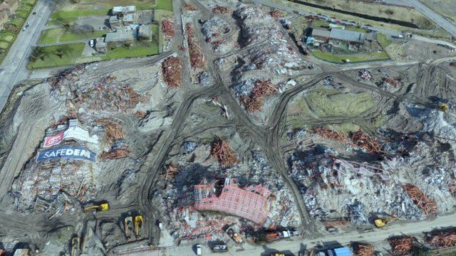 Red Road Flats - five months on. 3D Model