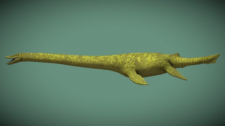 JWE2 Elasmosaurus – Free 3D Model STL
