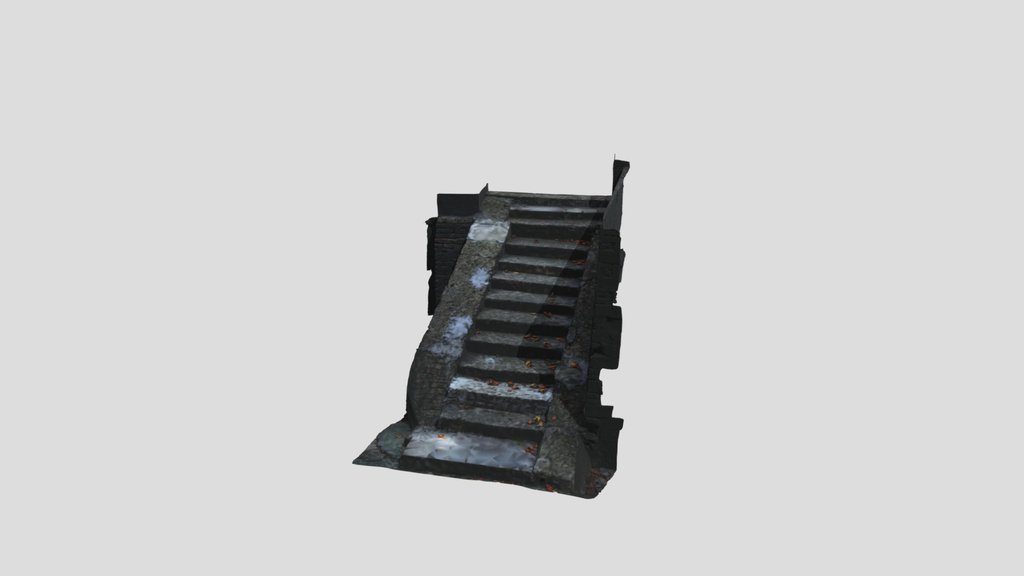 Scan Corner Of Steps