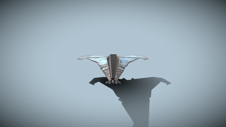 The Fimbulwinter (Xander's Spaceship) 3D Model