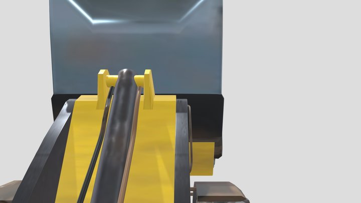 Epic Wheel Loader 3D Model