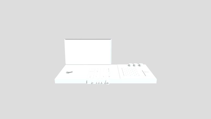 Cyberdeck 3D Model