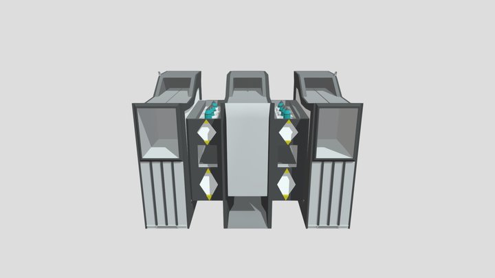 Building from Gundam Universe 3D Model