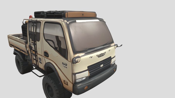 off-road utility truck 3D Model