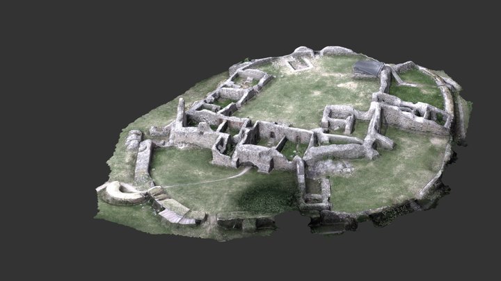 Kuusiston linnanrauniot 3D Model