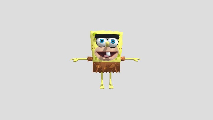 Wii - Nicktoons Attack of the Toybots - SpongeBo 3D Model