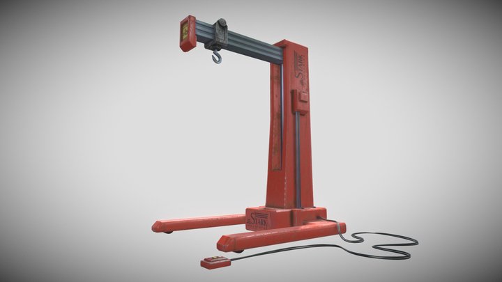 CRANE STARK INDUSTRIES IRON MAN 3D model 3D Model
