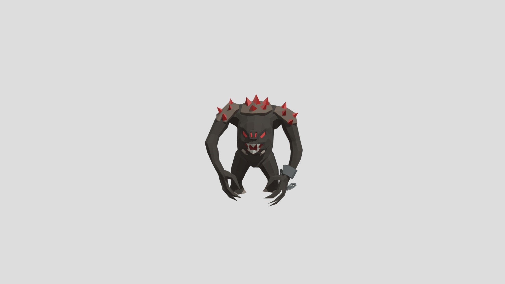 Rancor Projectile Throw Animation