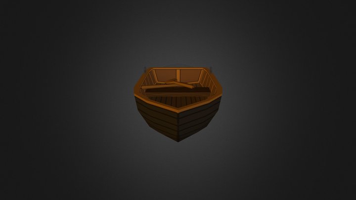 Rowboat 3D Model