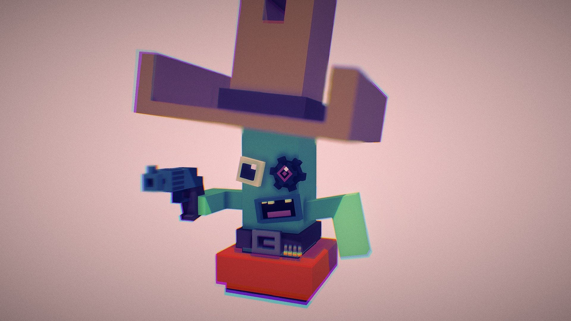 Cactus Cyber Cowboy